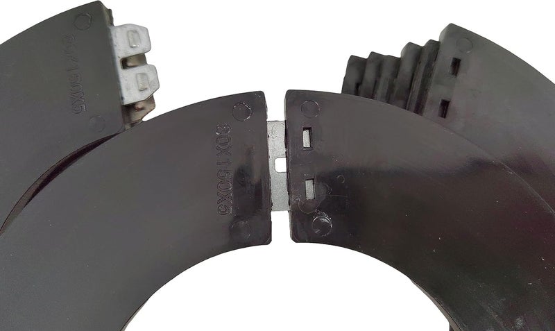 Vnshuler 8 x 80mm Bucket Pin Shim Kit for Excavator and Skid Steer 5mm Thickness Detachable… - Image 2